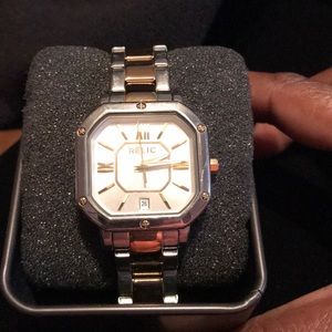 Two-tone Relic women’s watch.